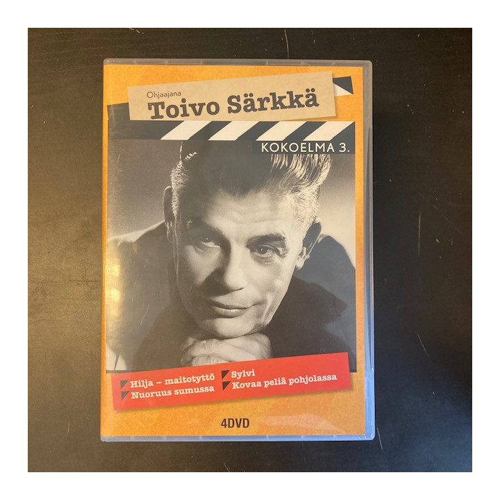 Toivo Särkkä - kokoelma 3 4DVD (VG-M-/M-) -draama-