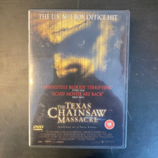 Texas Chainsaw Massacre (2003) 2DVD (M-/M-) -kauhu- (ei suomenkielistä tekstitystä)