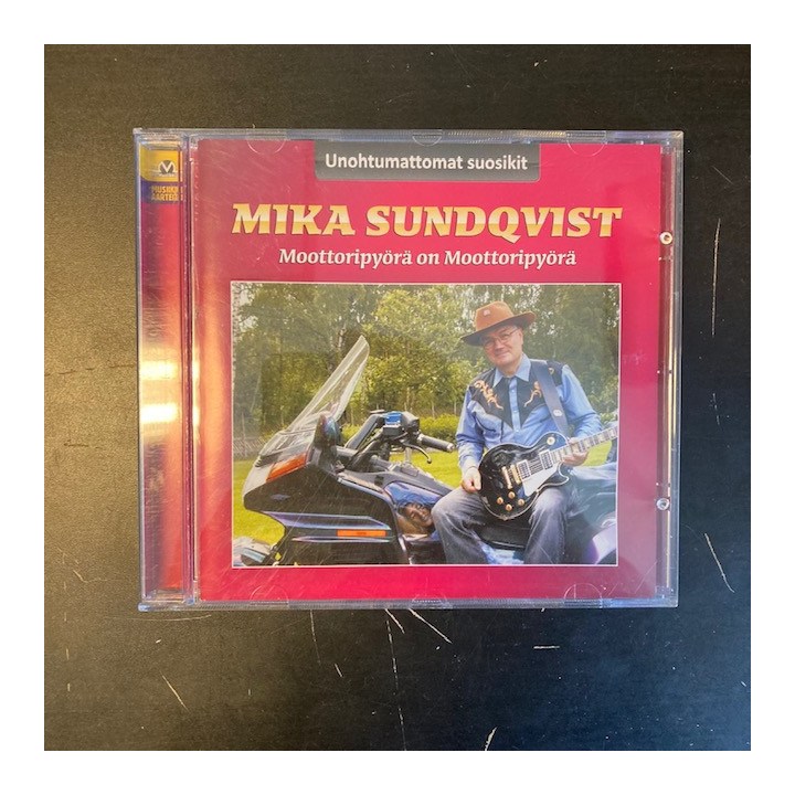 Mika Sundqvist - Moottoripyörä on moottoripyörä CD (M-/VG+) -pop rock-