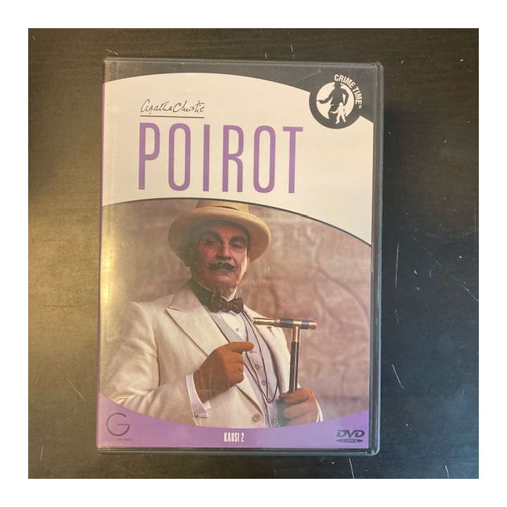 Poirot - Kausi 2 2DVD (VG+-M-/M-) -tv-sarja-