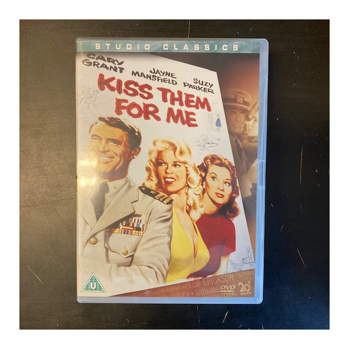 Kiss Them For Me DVD (M-/M-) -komedia- (ei suomenkielistä tekstitystä)