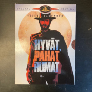 Hyvät, pahat ja rumat (special edition) 2DVD (M-/VG+) -western-
