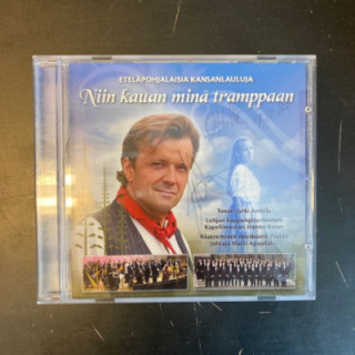 Jyrki Anttila - Niin kauan minä tramppaan CD (VG+/VG+) -folk-