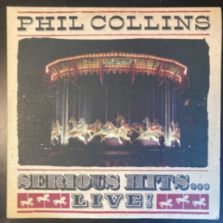 Phil Collins - Serious Hits... Live! 2LP (VG+-M-/VG+) -pop rock-