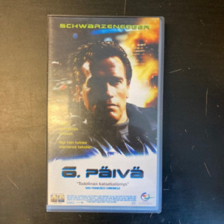 6. päivä VHS (VG+/M-) -toiminta/sci-fi-