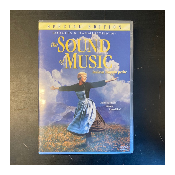 Sound Of Music (special edition) 2DVD (VG+/M-) -draama-