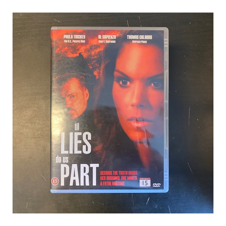 Til Lies Do Us Part DVD (VG+/M-) -jännitys/draama-