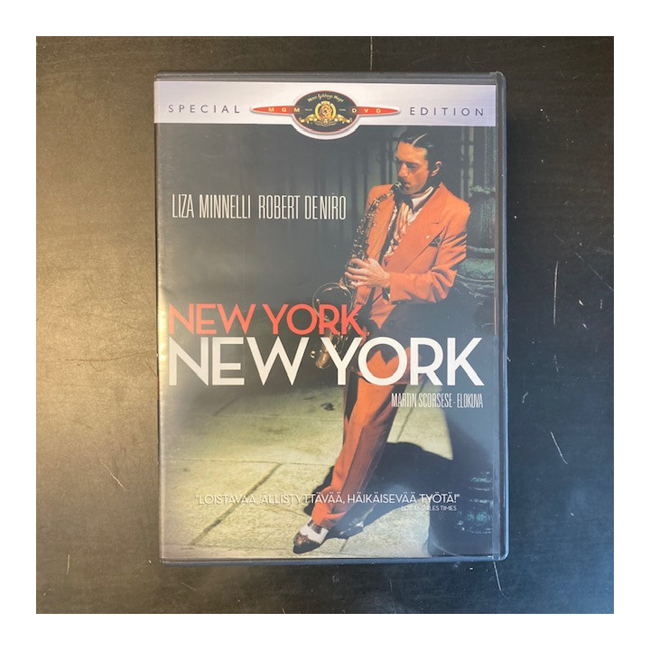 New York, New York (special edition) 2DVD (VG+/M-) -draama-
