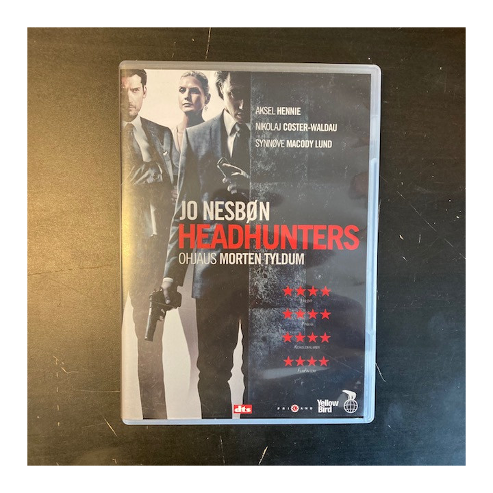 Headhunters DVD (M-/M-) -jännitys/draama-