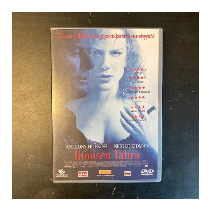 Ihmisen tahra DVD (VG+/M-) -jännitys-