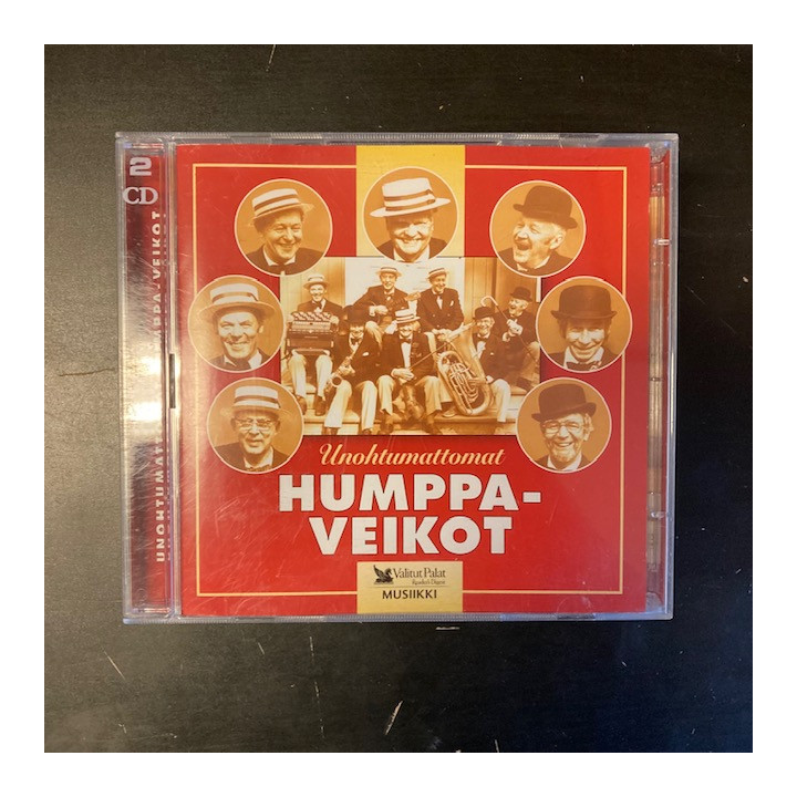 Humppa-Veikot - Unohtumattomat Humppa-Veikot 2CD (VG+-M-/VG+) -iskelmä-
