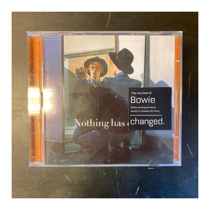 David Bowie - Nothing Has Changed 2CD (VG-M-/M-) -art rock-