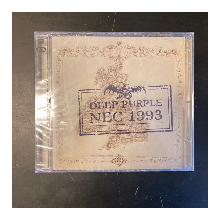 Deep Purple - Live At The NEC 1993 2CD (avaamaton) -hard rock-