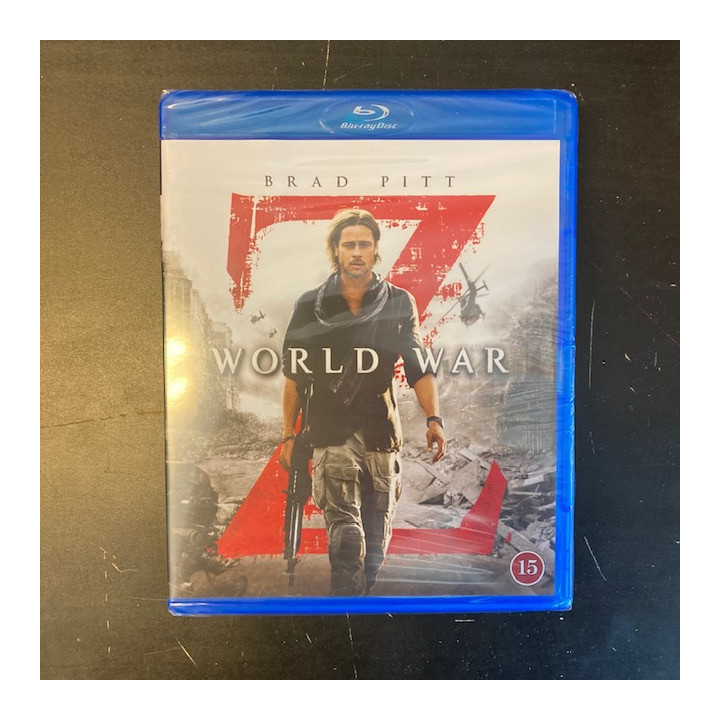 World War Z Blu-ray (avaamaton) -toiminta/kauhu-