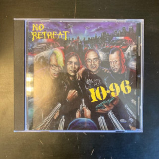 10-96 - No Retreat CD (M-/VG+) -hardcore-