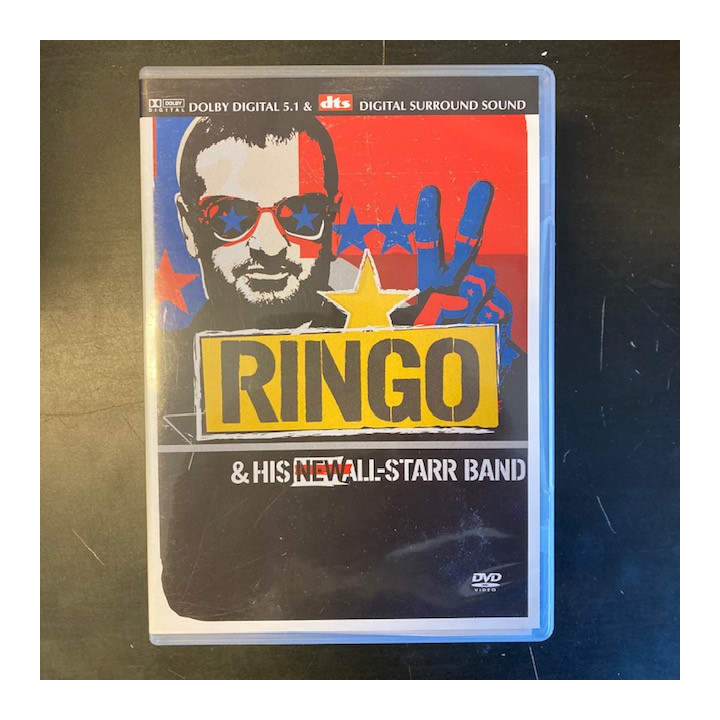 Ringo & His New All-Starr Band - King Biscuit Flower Hour Presents DVD (VG+/M-) -pop rock-