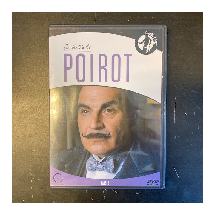 Poirot - Kausi 3 2DVD (VG+-M-/M-) -tv-sarja-