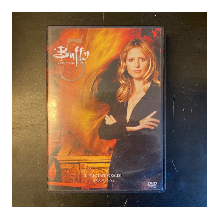 Buffy vampyyrintappaja - Kausi 5 6DVD (VG+-M-/M-) -tv-sarja-