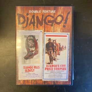 Django Kills Silently / Django's Cut Price Corpses DVD (VG/M-) -western- (R1 NTSC/ei suomenkielistä tekstitystä)