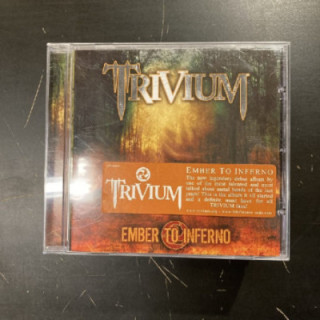 Trivium - Ember To Inferno CD (VG+/M-) -heavy metal-