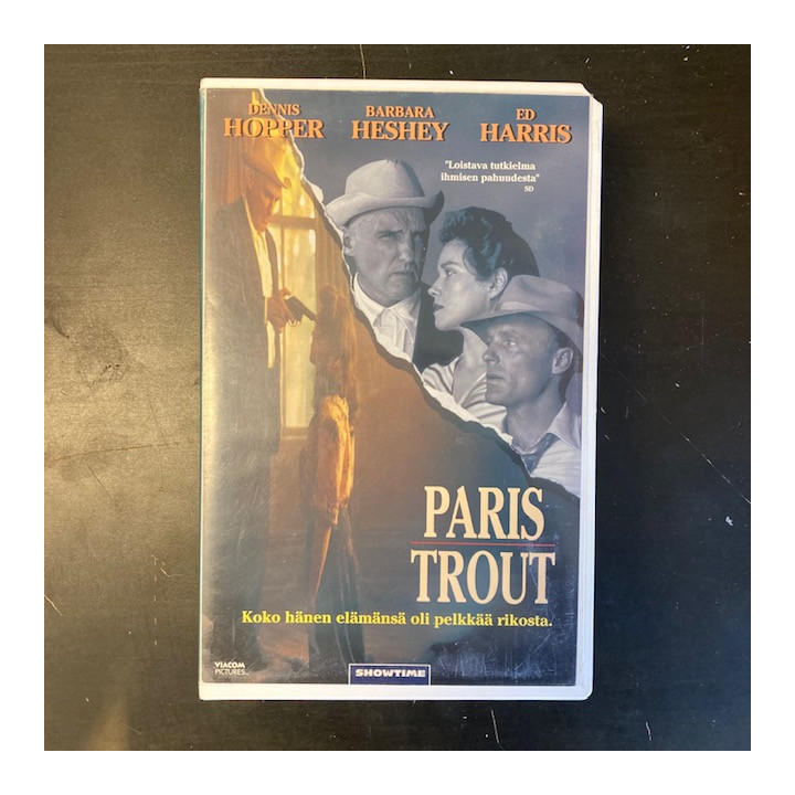 Paris Trout VHS (VG+/VG+) -draama-