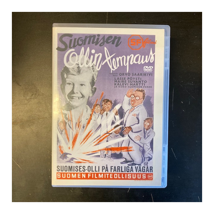 Suomisen Ollin tempaus DVD (M-/M-) -komedia-