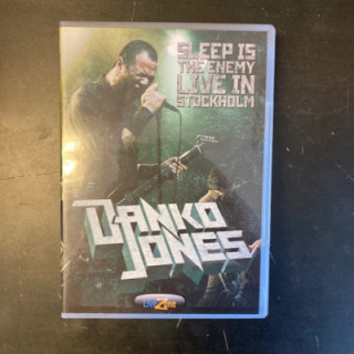 Danko Jones - Sleep Is The Enemy (Live In Stockholm) DVD (VG+/M-) -hard rock-