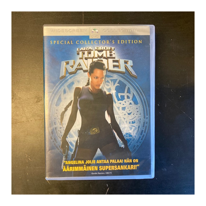 Lara Croft - Tomb Raider (collector's edition) DVD (VG+/M-) -seikkailu-