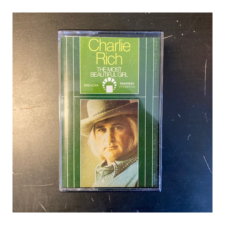 Charlie Rich - The Most Beautiful Girl C-kasetti (VG+/VG+) -country-
