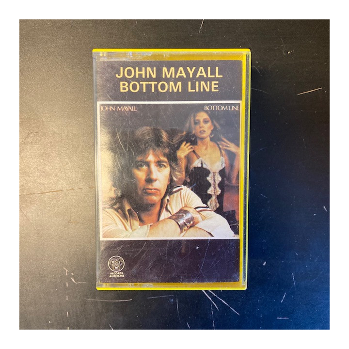 John Mayall - Bottom Line C-kasetti (VG+/VG+) -blues rock-
