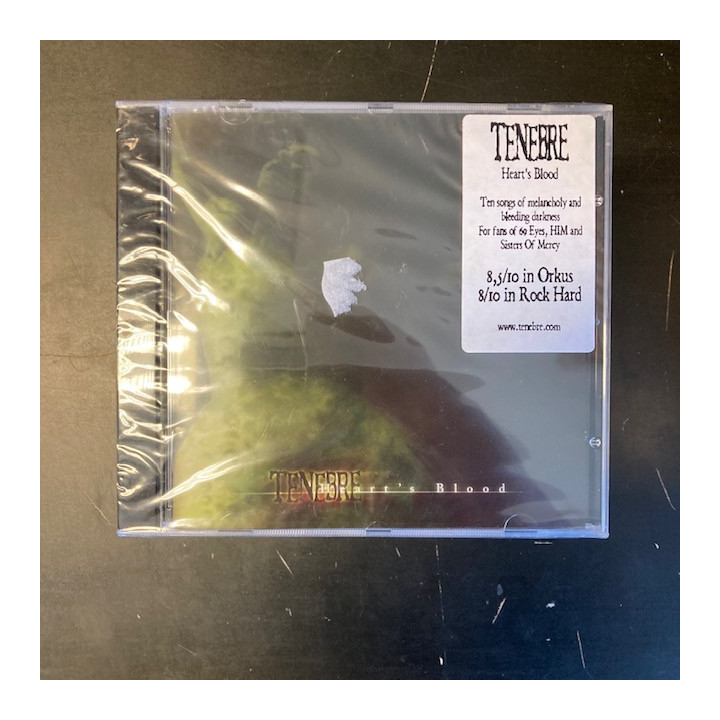 Tenebre - Heart's Blood CD (avaamaton) -gothic metal-