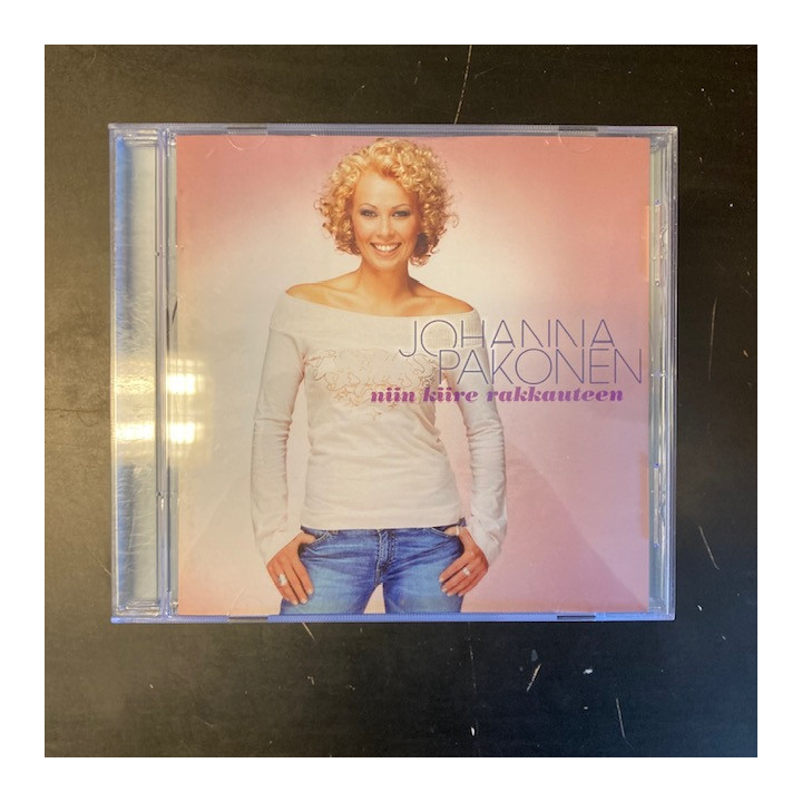 Johanna Pakonen - Niin kiire rakkauteen CD (VG/M-) -iskelmä-