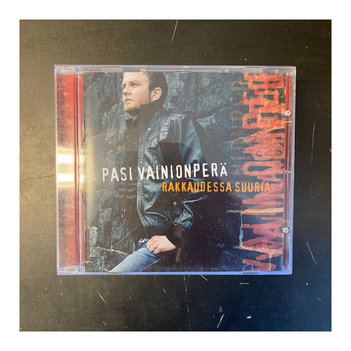 Pasi Vainionperä - Rakkaudessa suuria CD (VG+/VG+) -iskelmä-