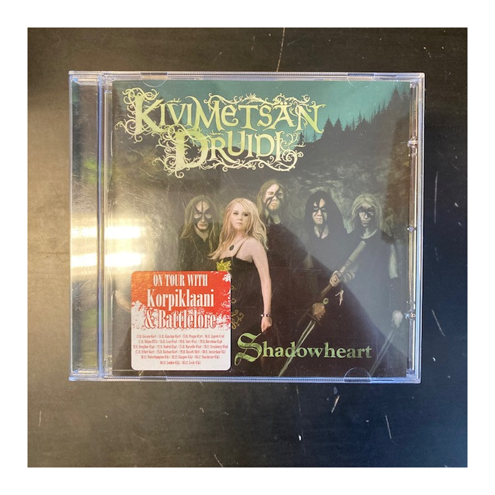 Kivimetsän Druidi - Shadowheart CD (M-/M-) -symphonic folk metal-