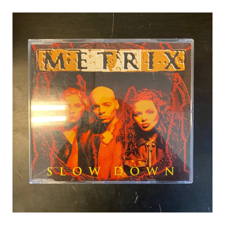 Metrix - Slow Down CDS (VG+/M-) -dance-