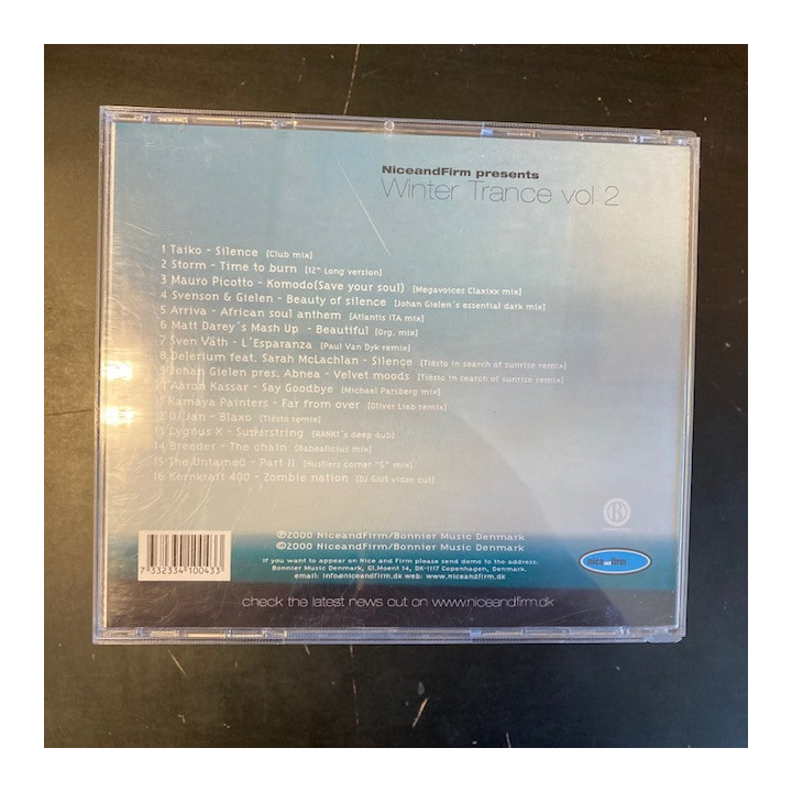V/A - NiceandFirm Presents Winter Trance Vol.2 CD (VG/VG+)