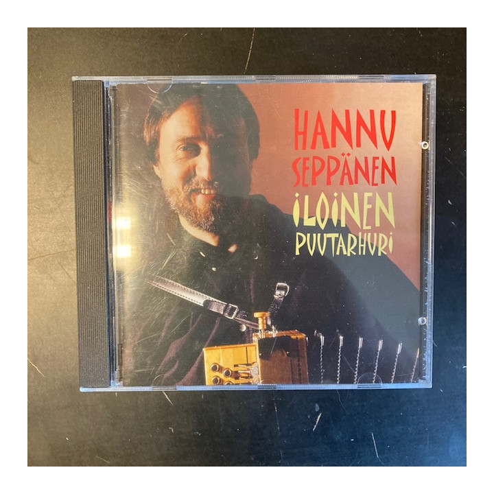 Hannu Seppänen - Iloinen puutarhuri CD (VG+/VG+) -folk-