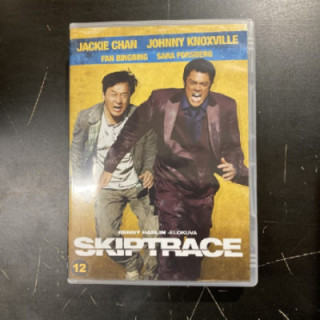 Skiptrace DVD (VG/M-) -toiminta/komedia-