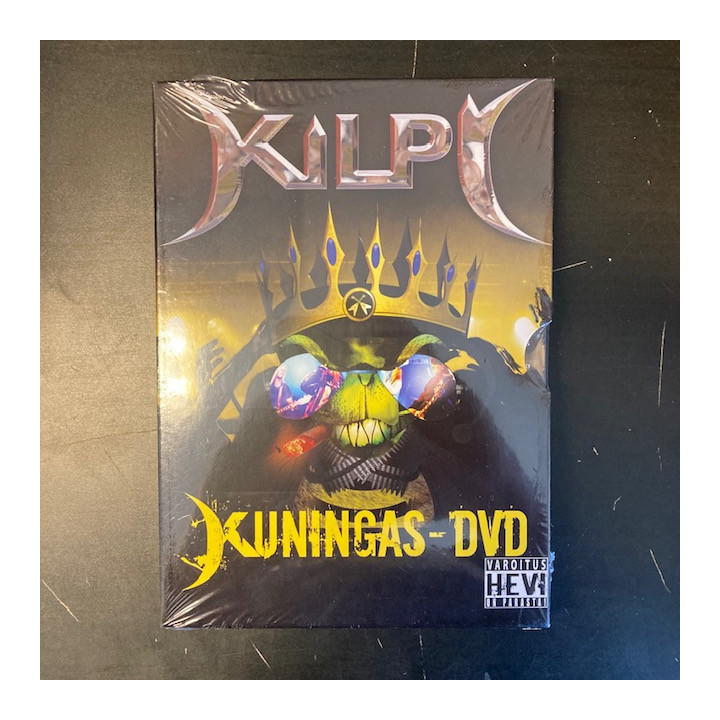 Kilpi - Kuningas DVD (avaamaton) -heavy metal-