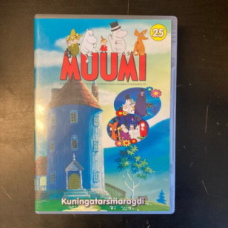 Muumi - Kuningatarsmaragdi DVD (VG+/M-) -animaatio-