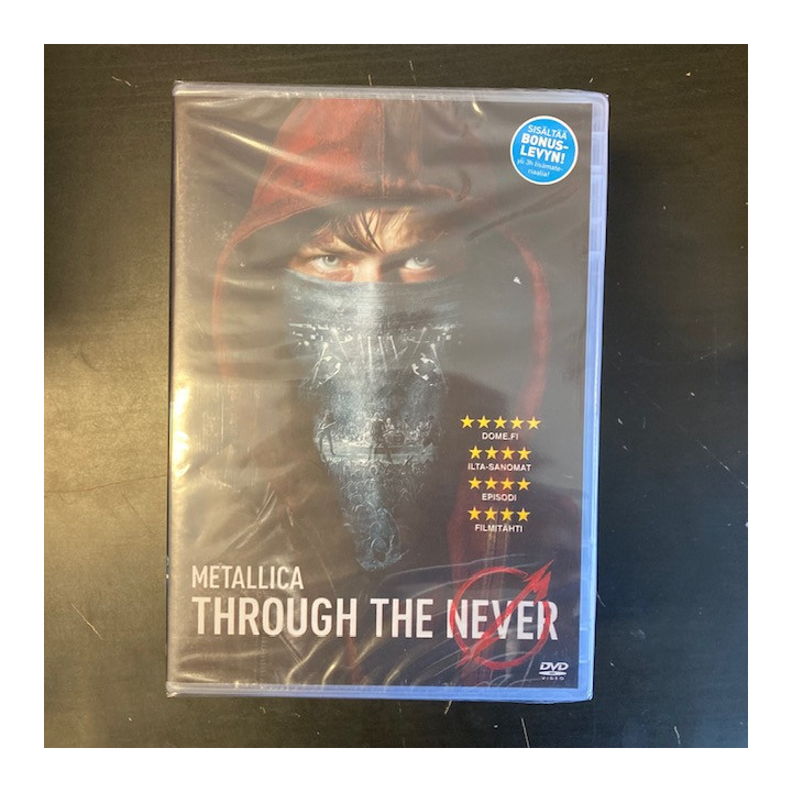 Metallica - Through The Never 2DVD (avaamaton) -seikkailu/heavy metal-