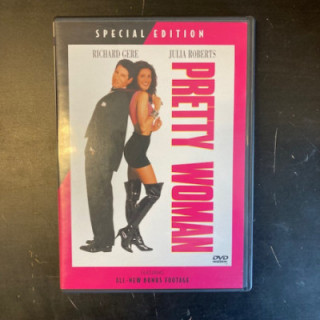 Pretty Woman (special edition) DVD (VG+/M-) -komedia/draama-