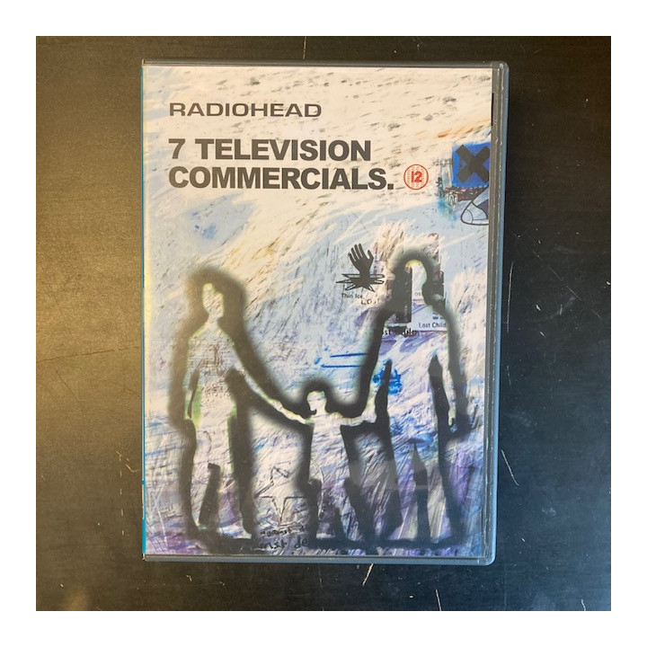 Radiohead - 7 Television Commercials DVD (VG/M-) -alt rock-