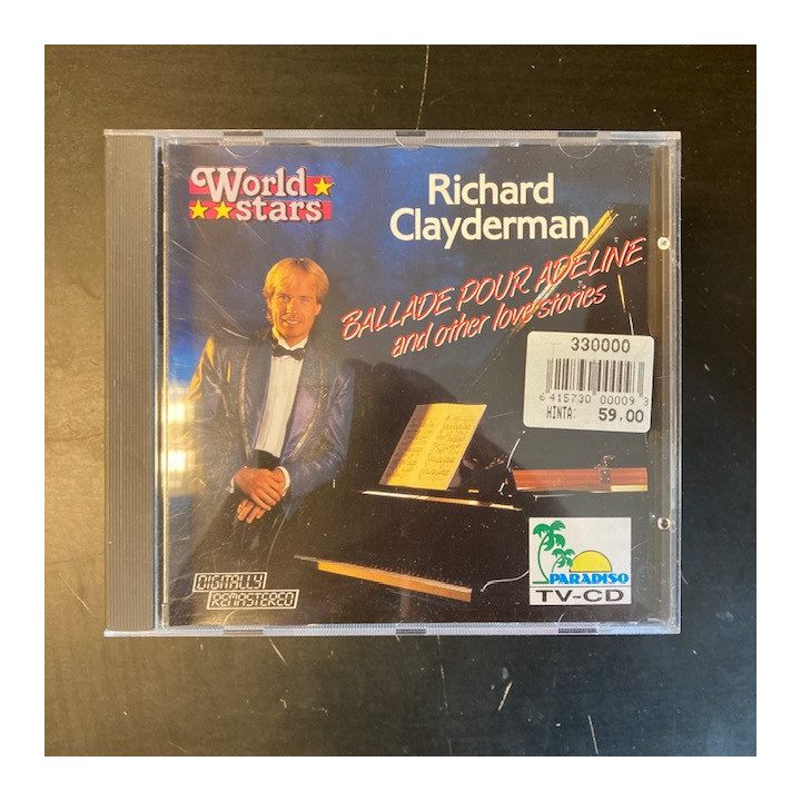 Richard Clayderman - Ballade Pour Adeline And Other Love Stories CD (VG+/VG+) -easy listening-