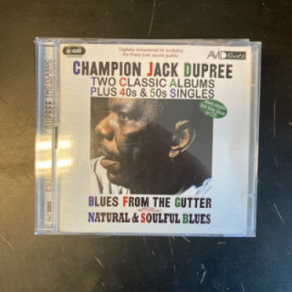 Champion Jack Dupree - Two Classic Albums Plus 40s & 50s Singles 2CD (VG+-M-/M-) -blues-