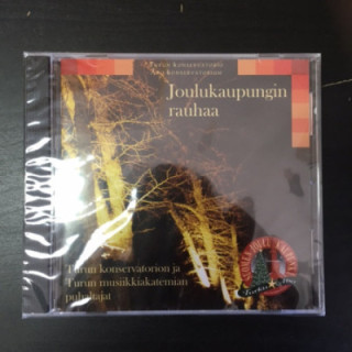 Turun konservatorion ja Turun musiikkiakatemian puhaltajat - Joulukaupungin rauhaa CD (avaamaton) -joululevy-