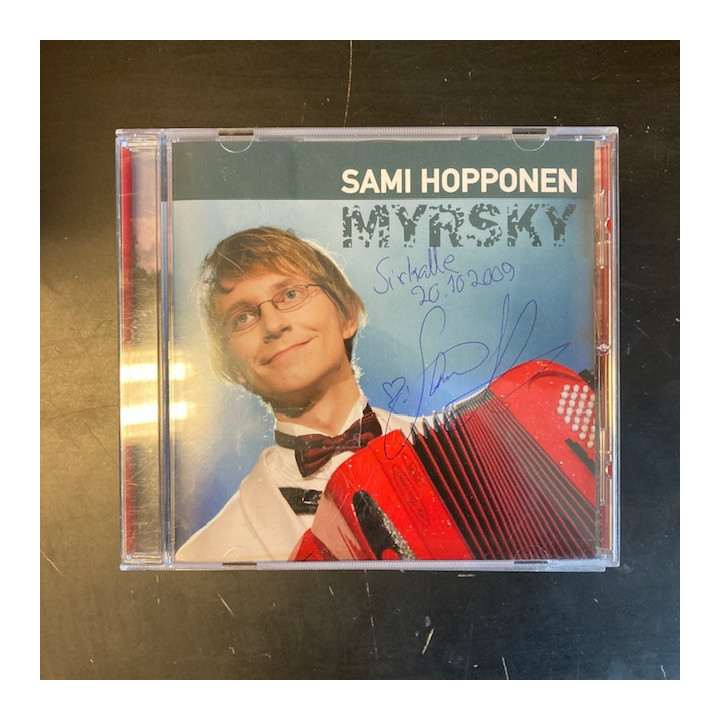 Sami Hopponen - Myrsky CD (M-/VG+) -iskelmä-
