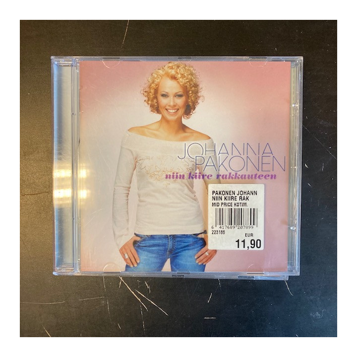 Johanna Pakonen - Niin kiire rakkauteen CD (M-/M-) -iskelmä-