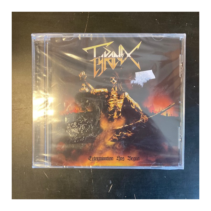 Tyranex - Extermination Has Begun CD (avaamaton) -thrash metal-