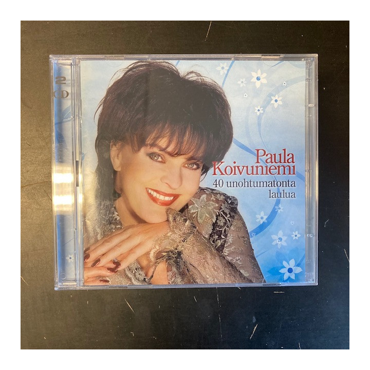 Paula Koivuniemi - 40 unohtumatonta laulua 2CD (M-/M-) -iskelmä-